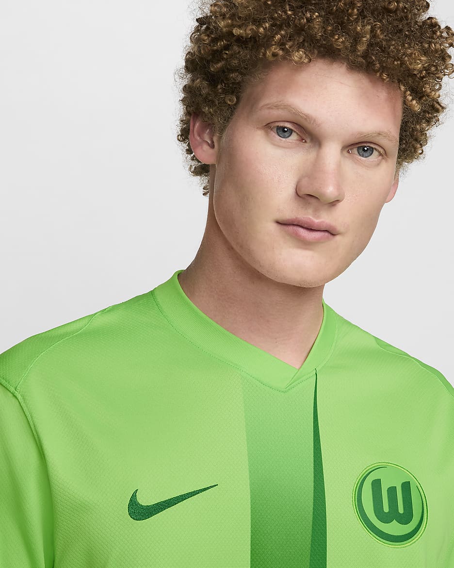 Nike VfL Wolfsburg 2024/25 Stadium Home Shirt