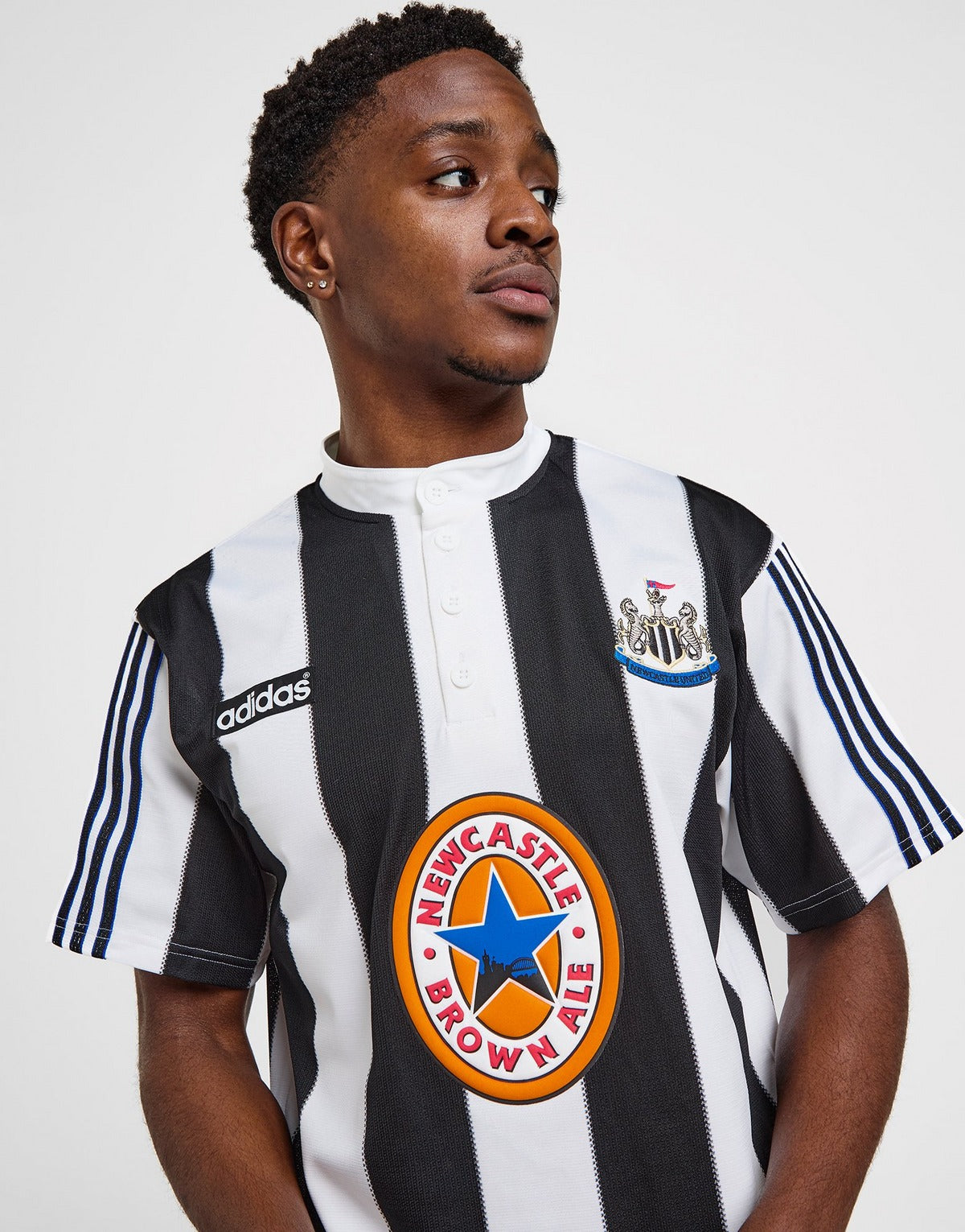 adidas Newcastle United FC 1995-97 Retro Home Shirt