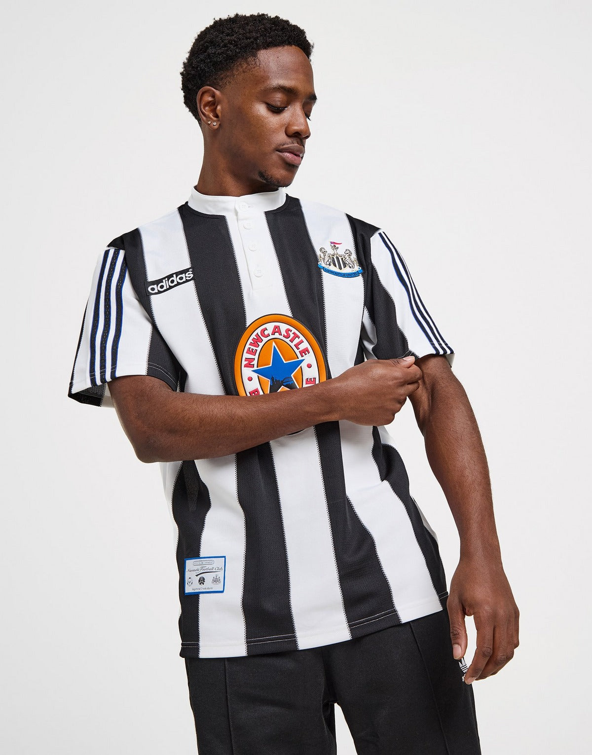 adidas Newcastle United FC 1995-97 Retro Home Shirt