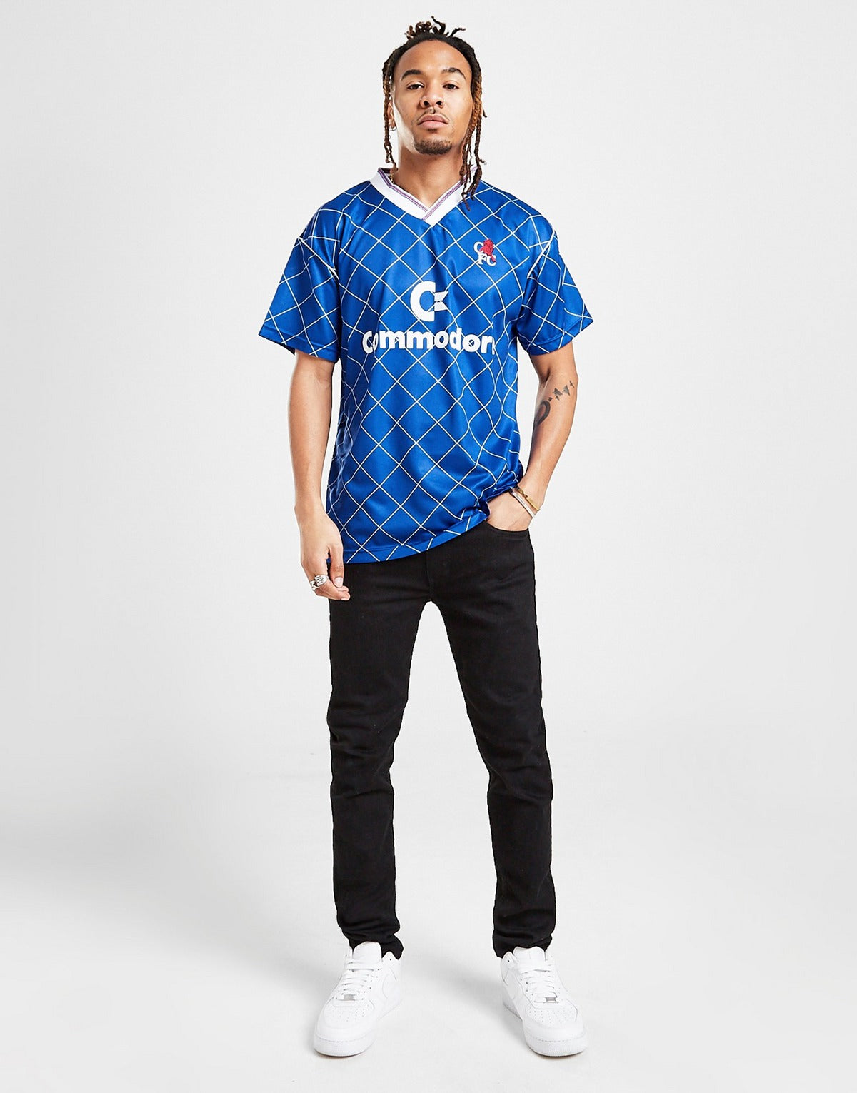 Score Draw Chelsea FC '88 Home Retro Shirt