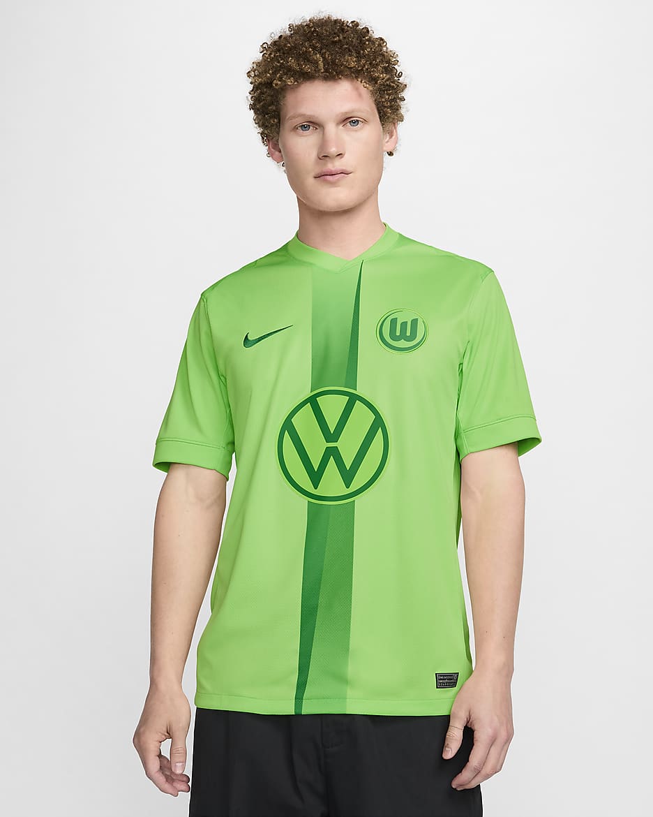 Nike VfL Wolfsburg 2024/25 Stadium Home Shirt